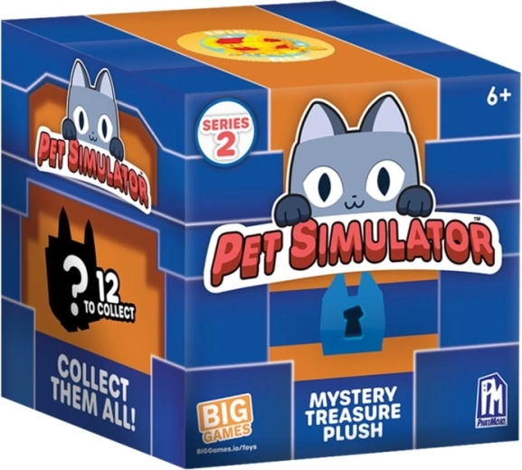 Pet Simulator série 2 – plyšová figurka v krabičce s překvapením - 1 kus
