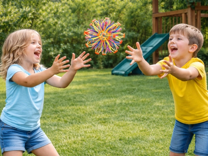 Lehká, barevná a ideální pro aktivní hru