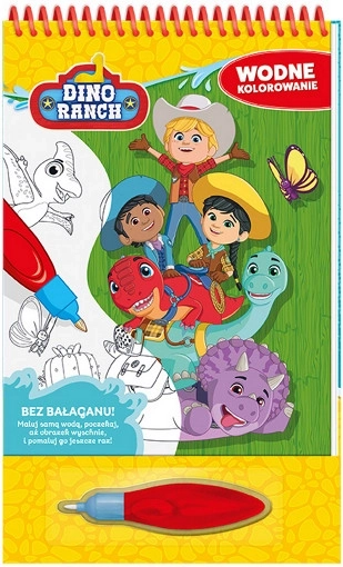 Dino Ranch vodní omalovánky – část 1