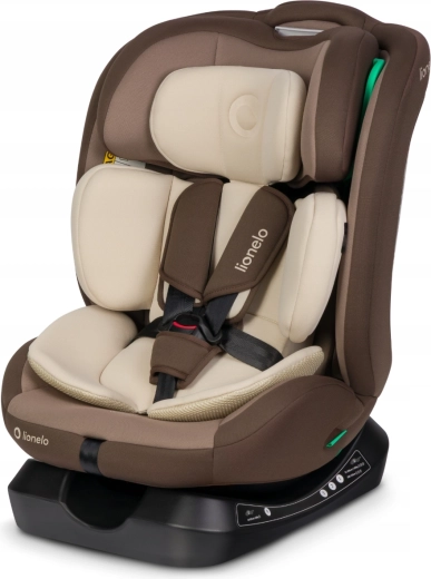 Autosedačka Lionelo Aart i-Size 40–150 cm béžovo-hnědá