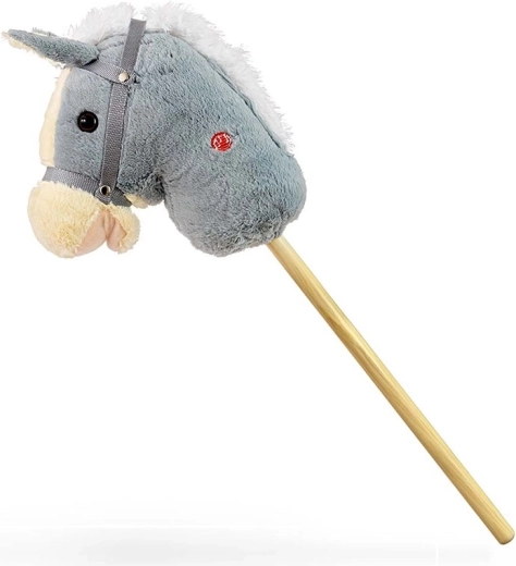 Hobby horse se zvukem milly mally šedý