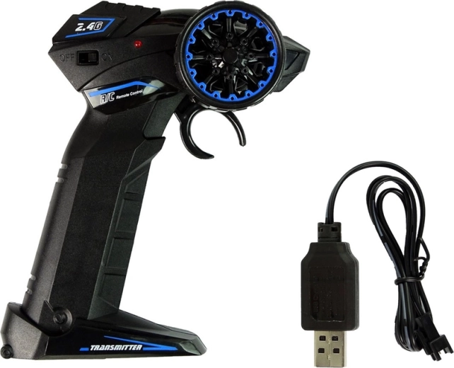 Pohodlný pistolový ovladač + USB nabíjení
