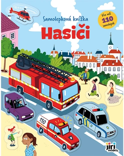 Samolepková knížka hasiči