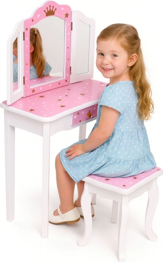 Trojité zrcadlo jako v opravdovém salonu