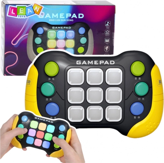 Elektronická herní konzole Gamepad Pop-It LED 5 režimů