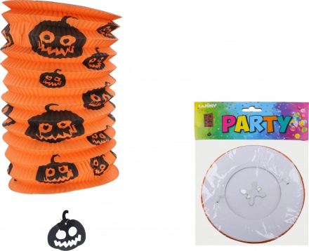 Lampion válec Dýně 15 cm