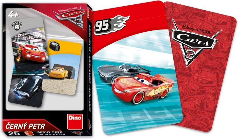 Černý Petr Karetní Hra - Cars 3