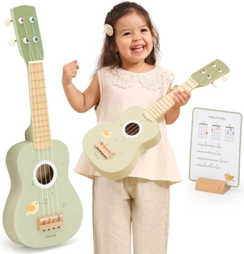 Dětské dřevěné ukulele PolarB