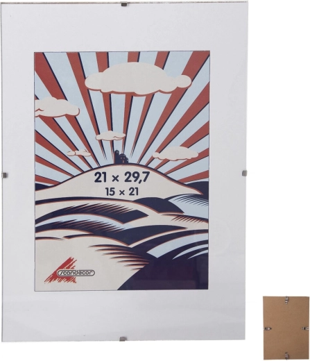 Kliprám se sklem 21 × 30 cm (A4)