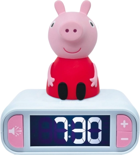 Lexibook budík Prasátko Peppa se svítící figurkou