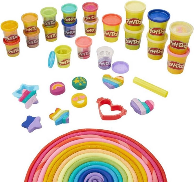 Velká kreativní sada Play-Doh s 21 tubami