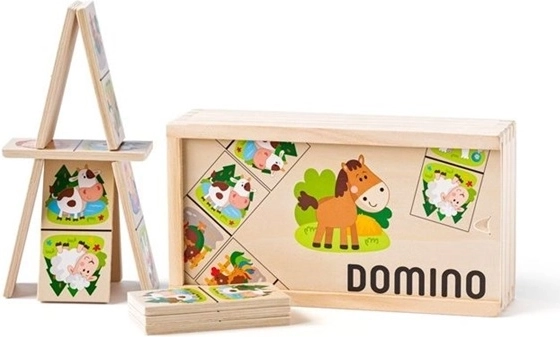 Woodyland domino domácí zvířata