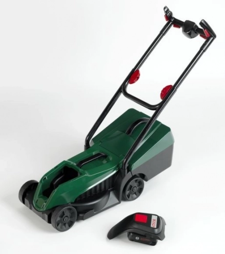 Dětská sekačka Bosch pro hru na zahradníka – se zvukovým modulem