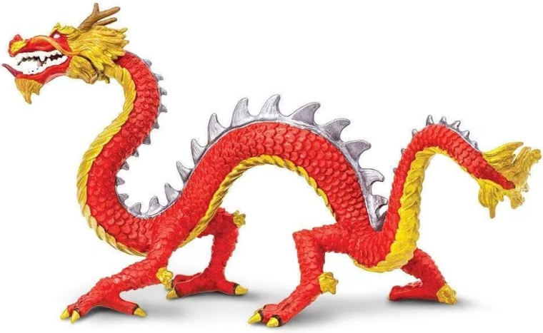Safari Ltd. figurka rohatý čínský drak