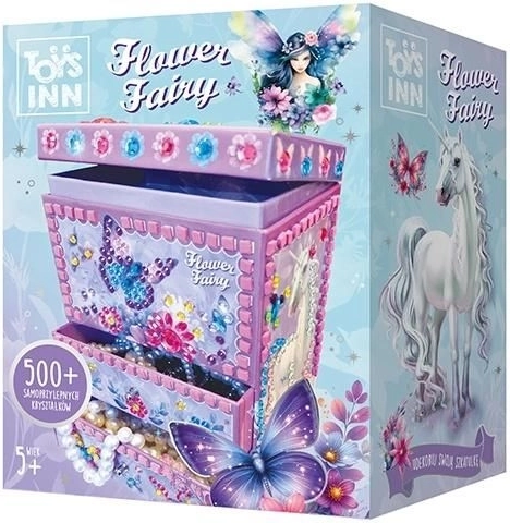 Kreativní mozaiková šperkovnice FLOWER FAIRY Iris – TOYS INN