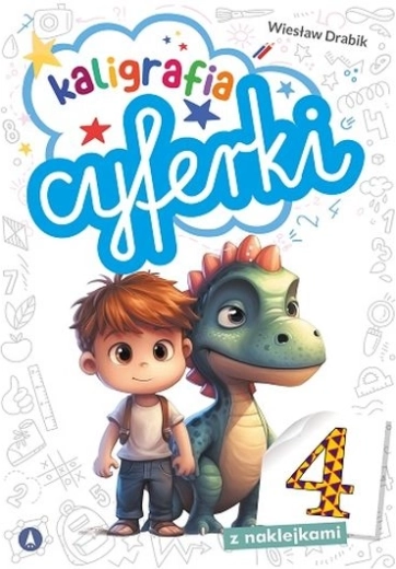Kaligrafie – číslice (edukační sešit s nálepkami)