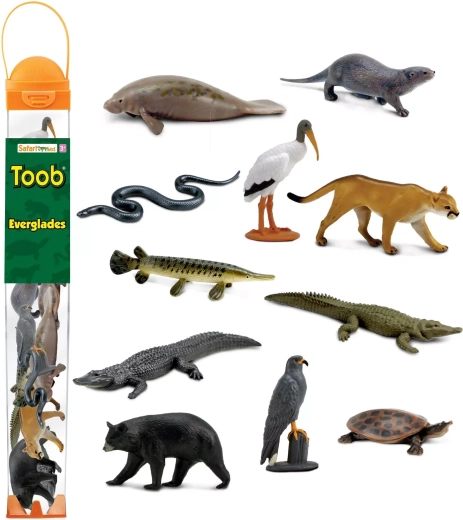 Safari Ltd. tuba Everglades – mini figurky zvířat