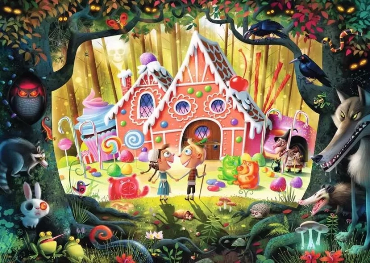Ravensburger puzzle Jeníček a Mařenka 1000 dílků