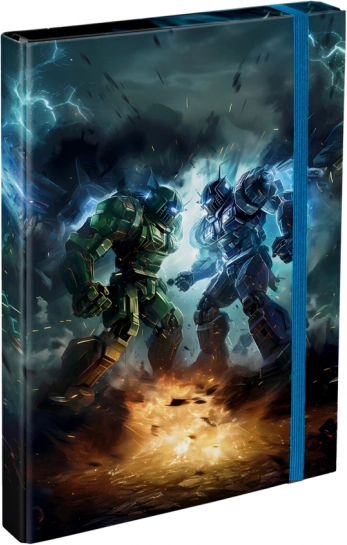 Desky na školní sešity A4 Roboti BAAGL