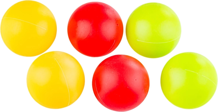 Barevné míčky a stabilní stojan jelínka