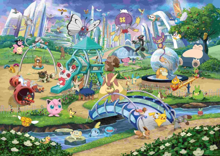 Ravensburger puzzle Pokémon Breakout 1, 1000 dílků