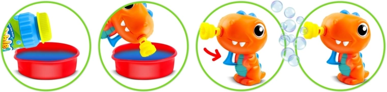 Hromada bublinek za pár vteřin