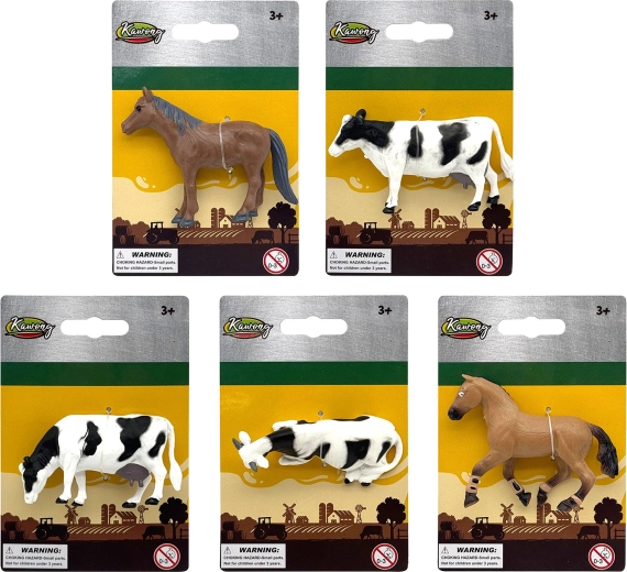 Figurka farmářského zvířátka 8 cm - 1 kus