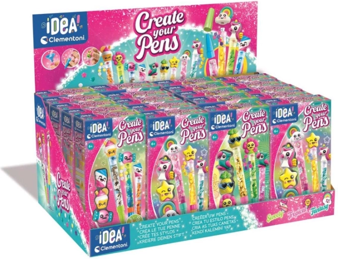 Mini továrna na pera – kreativní sada pro vlastní design
