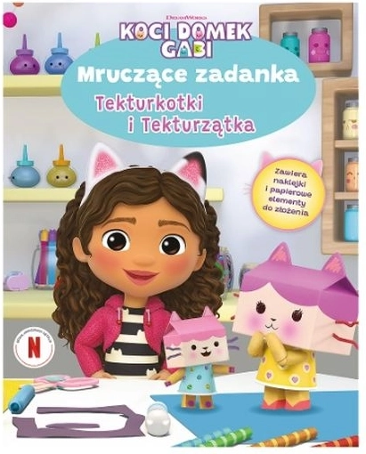 Koci domek Gabi – mrucz…: kartonová aktivní knížka pro děti