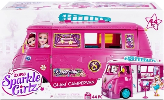 ZURU Sparkle Girlz retro karavan s doplňky
