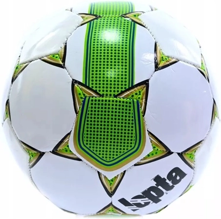 Fotbalový míč velikost 5 bílo-zelený 260–280 g