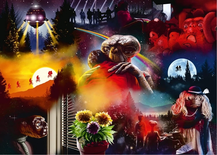 Puzzle 1000 dílků RAVENSBURGER – E.T. Mimozemšťan