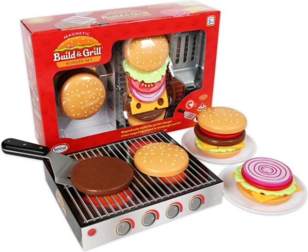 MalBlo magnetická sada burgerů