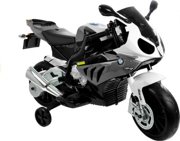 Dětský motocykl na baterie BMW S1000RR stříbrný