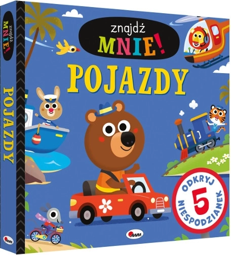 Najdi mě! Vozidla – interaktivní knížka pro nejmenší