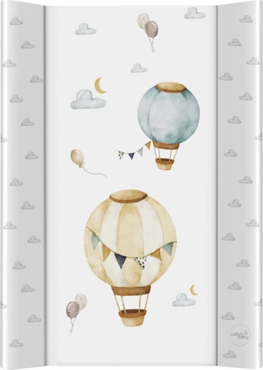 Ceba Baby měkká přebalovací podložka Basic Balloons 50 × 70 cm