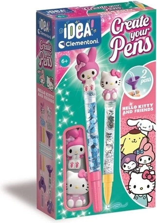 Clementoni Idea mini továrna na pera Hello Kitty a přátelé