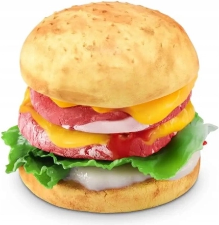 Realistický burger ze slizu