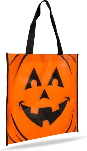 Halloweenská dárková taška s motivem dýně