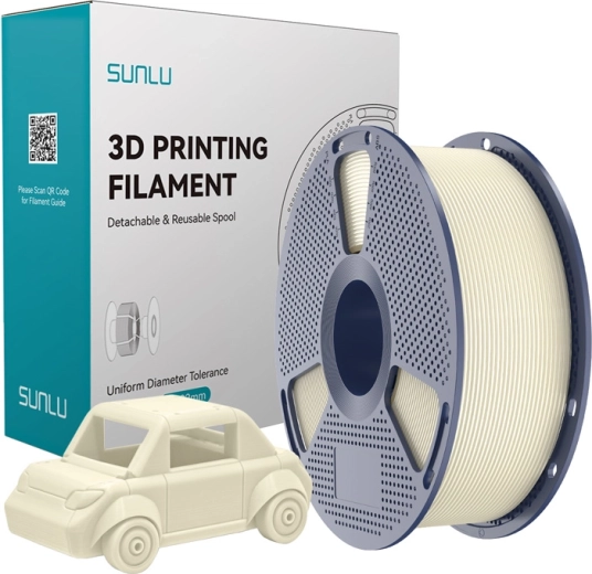 Filament Sunlu PETG slonová kost