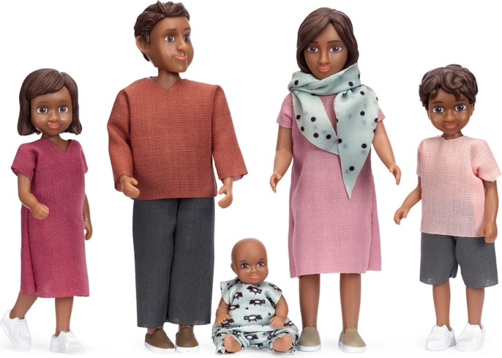 Lundby sada figurek do domečku pro panenky Nikki (5 ks)