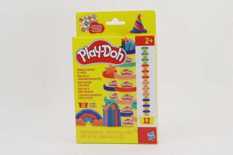 Play-Doh sada 12 kelímků modelovací hmoty