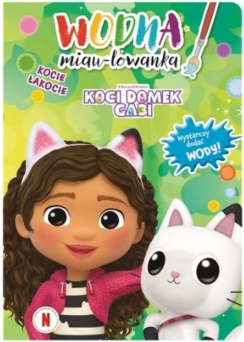 Kouzelná vodní omalovánka Gabiin kočičí domek: Kočičí dobroty