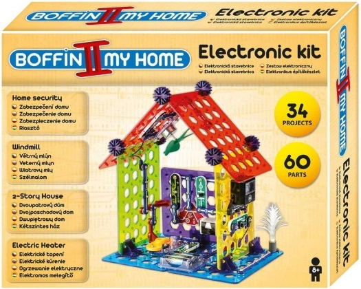elektronická stavebnice boffin ii můj dům – chytrý dům pro děti