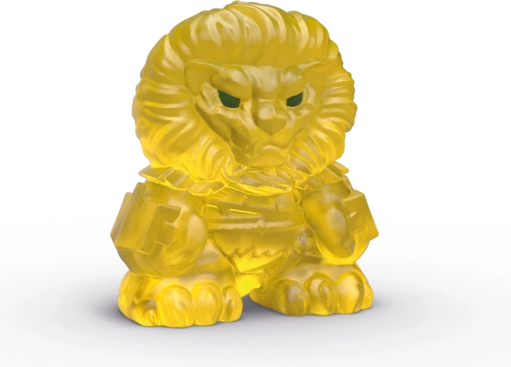 Průhledná mini figurka s lví hřívou