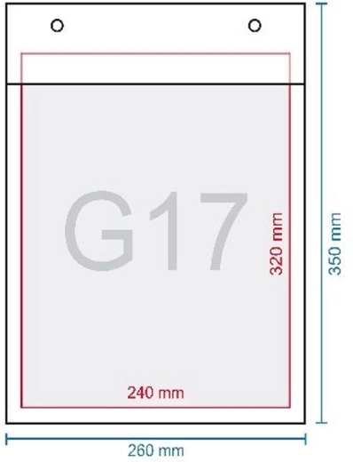 Bublinková obálka g17 350 × 250 mm se samolepicím uzávěrem