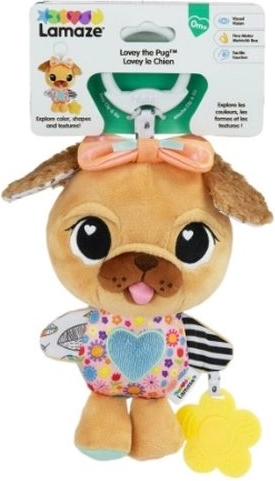 TOMY Lamaze závěsná hračka mopsík Marlenka