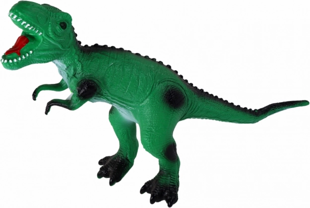 Velká figurka dinosaurus tyranosaurus se zvukem 38 cm zelený