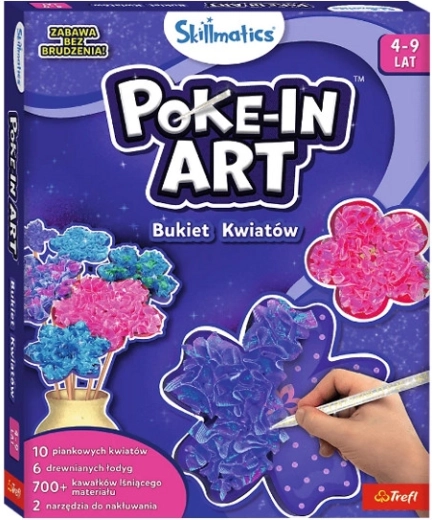 Skillmatics Poke-In Art buket květin