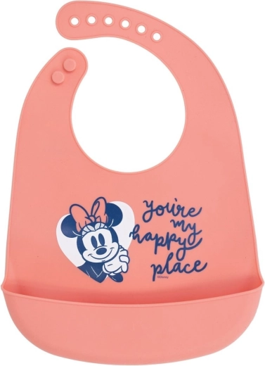 Stor silikonový bryndák Minnie